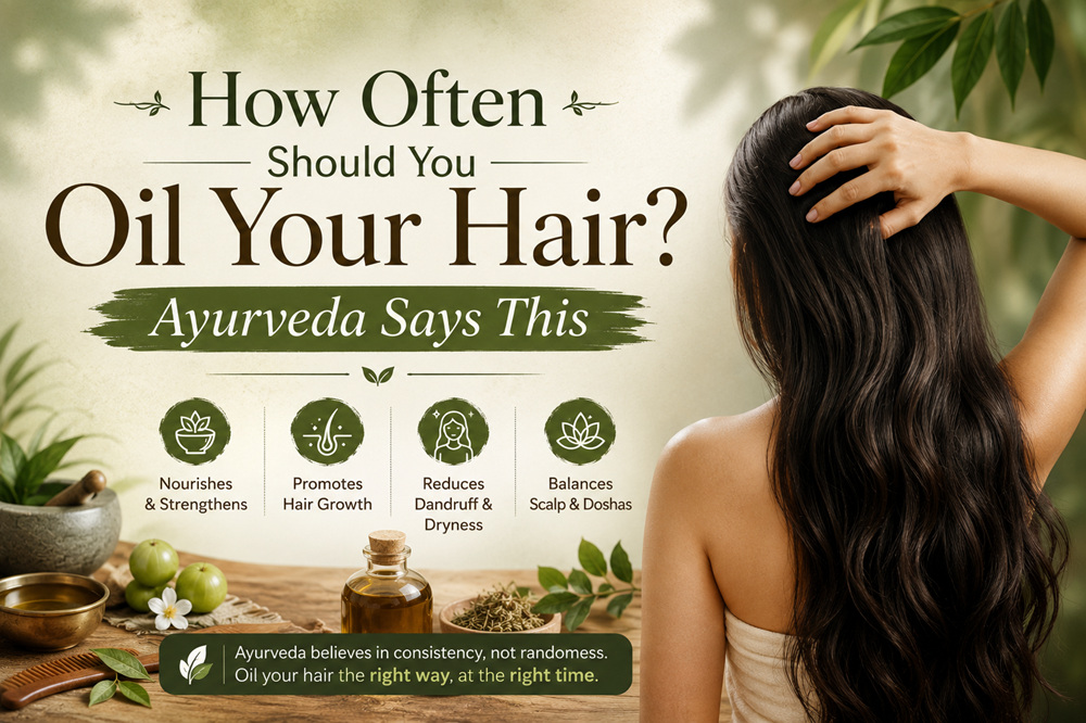 How Often Should You Oil Your Hair? Ayurveda Says This