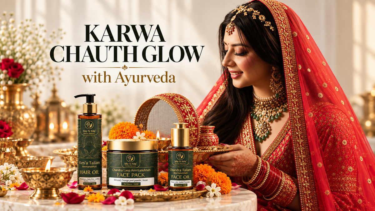 Karwa Chauth Glow with Ayurveda: A Natural Skincare Ritual for Radiant Skin