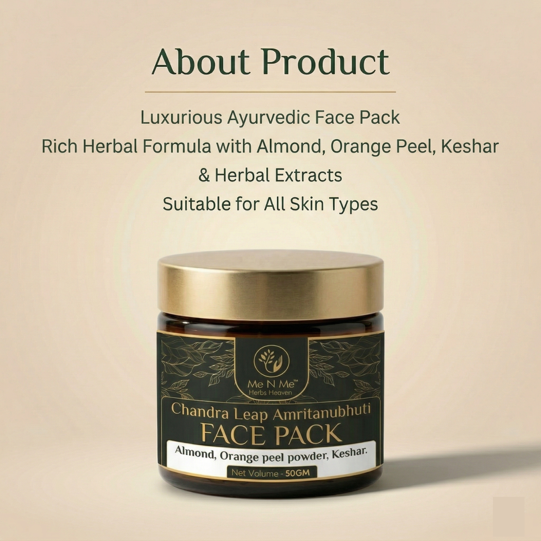 Chandra Leap Amritanubhuti (Face pack)