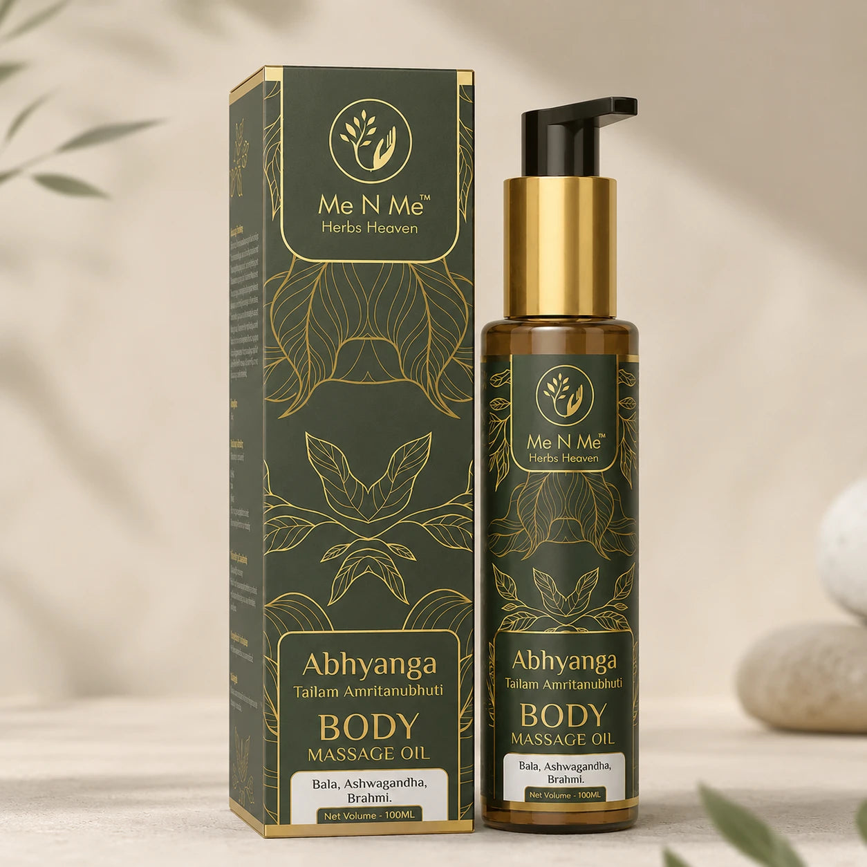 Abhyanga Tailam Amritanubhuti (Body Massage Oil)