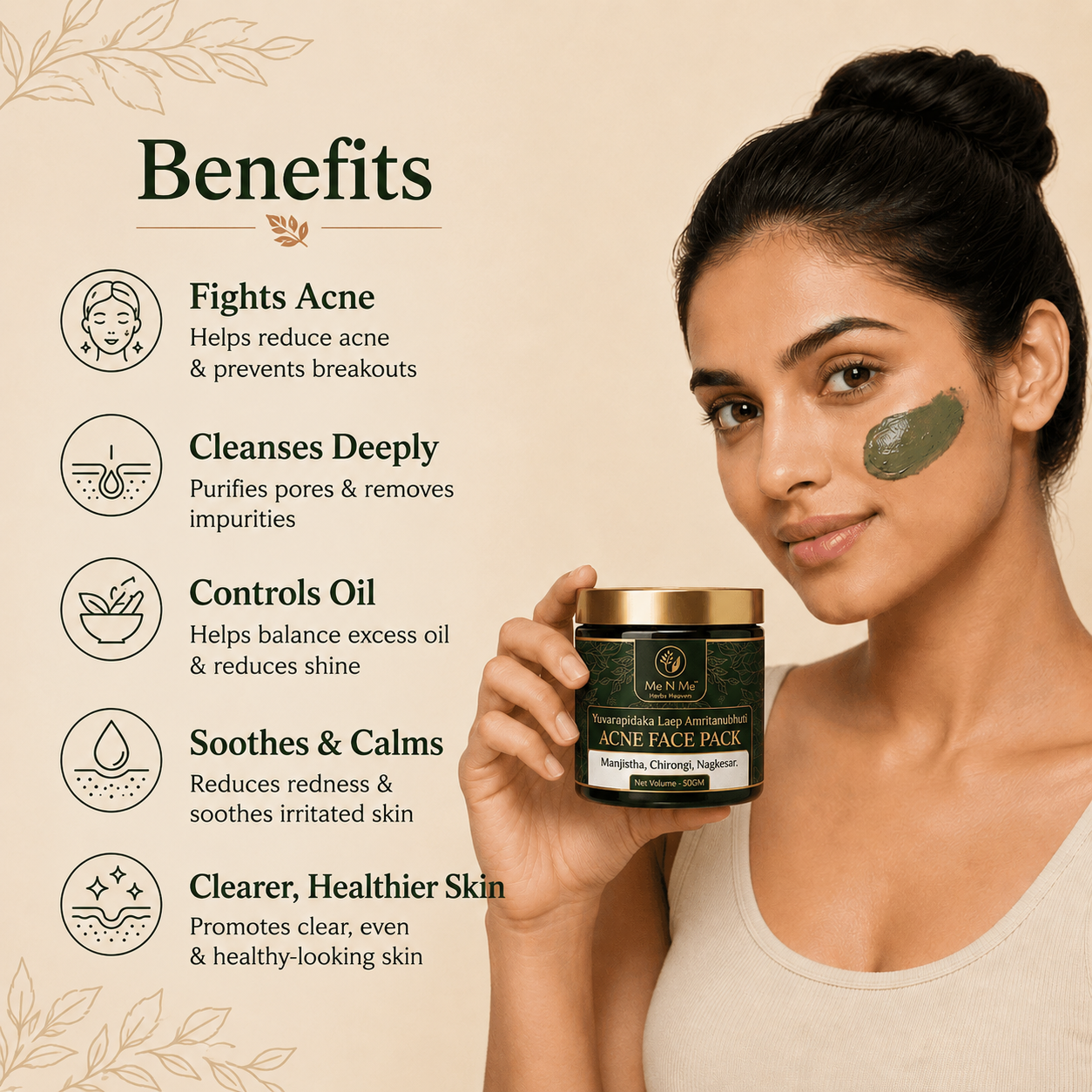 Yuvanapidaka Laep Amritanubhuti (Acne Face Pack)