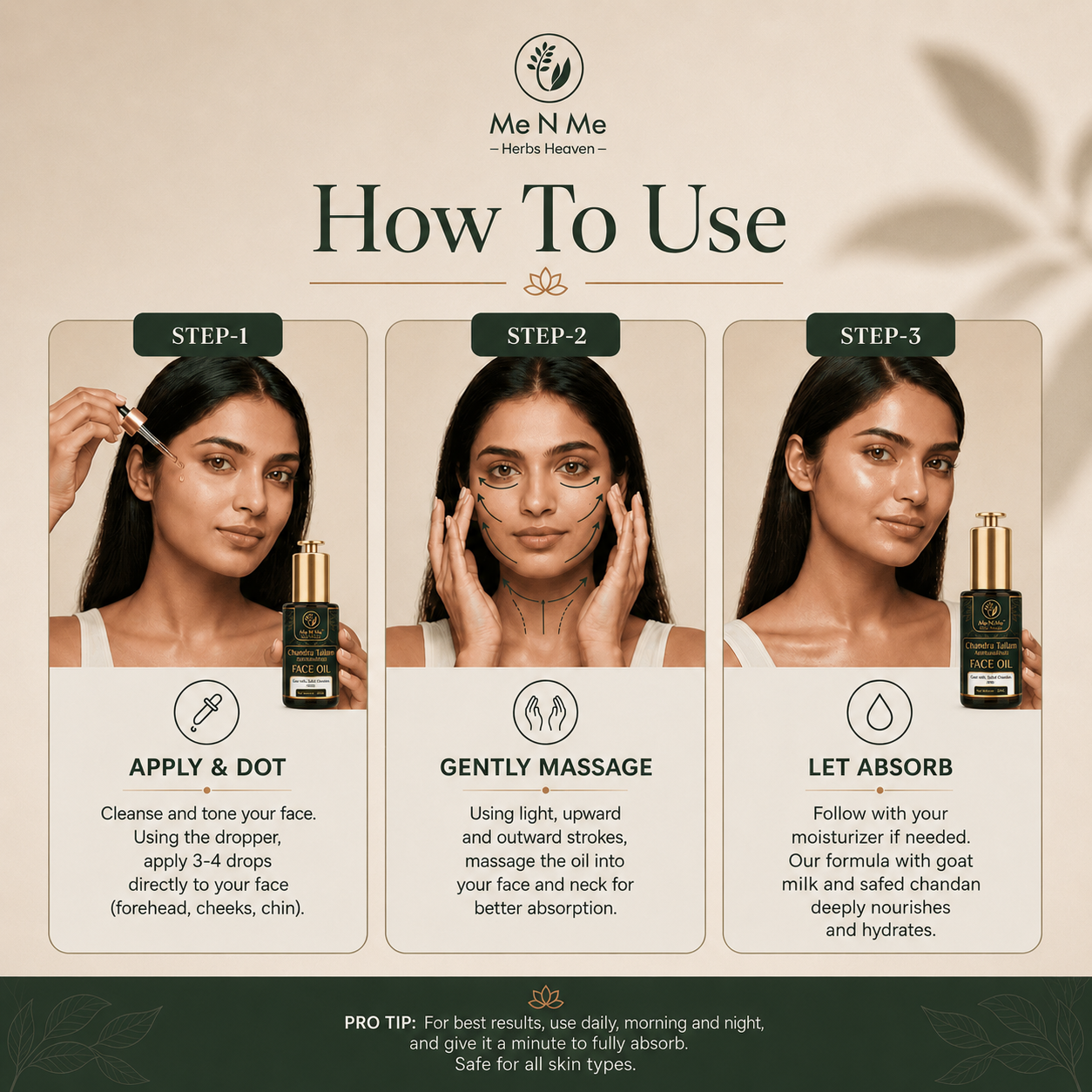 Chandra Tailam Amritanubhuti (Face Oil)