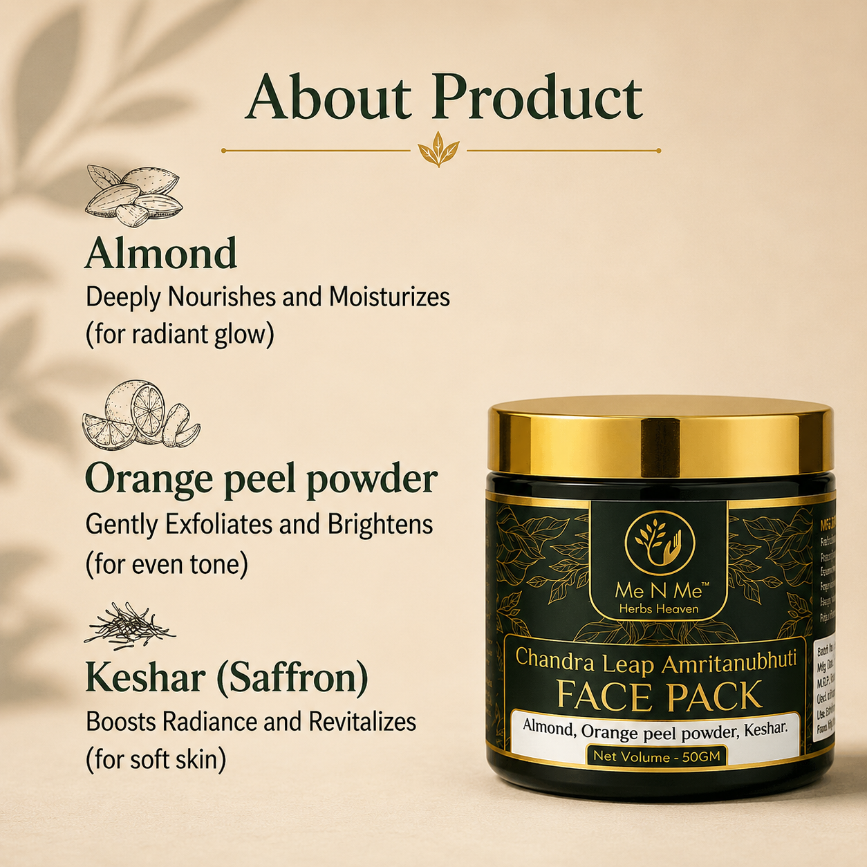 Chandra Laep Amritanubhuti (Face pack)