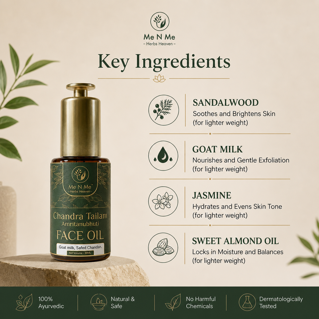 Chandra Tailam Amritanubhuti (Face Oil)