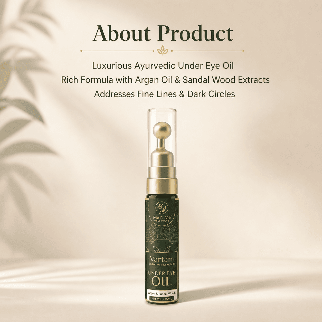 Vartam Tailam Amritanubhuti (Under Eye Oil)