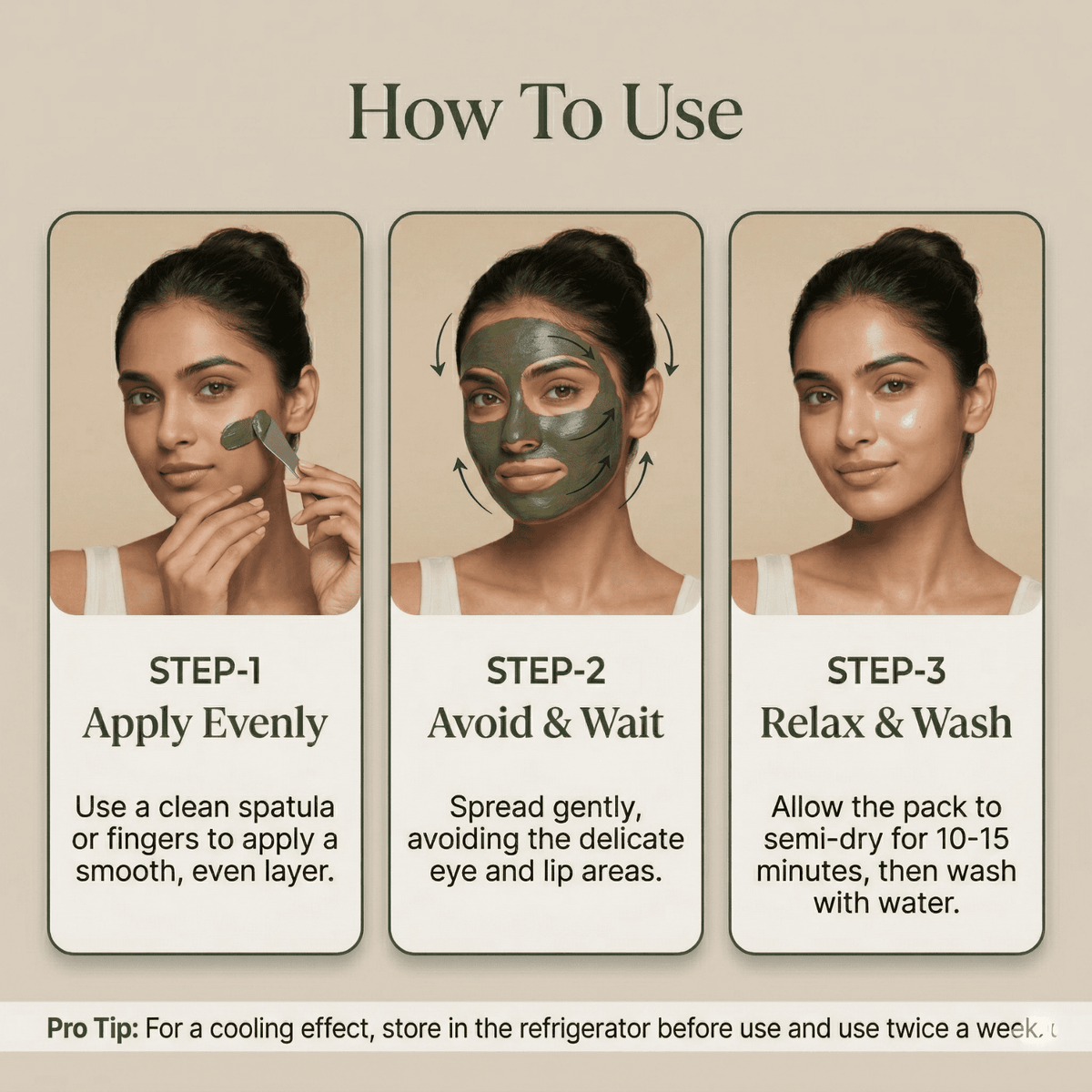 Me N Me Ayurvedic Face Pack | Chandra Laep Amritanubhuti | 100ml - ME N ME AYURVEDA