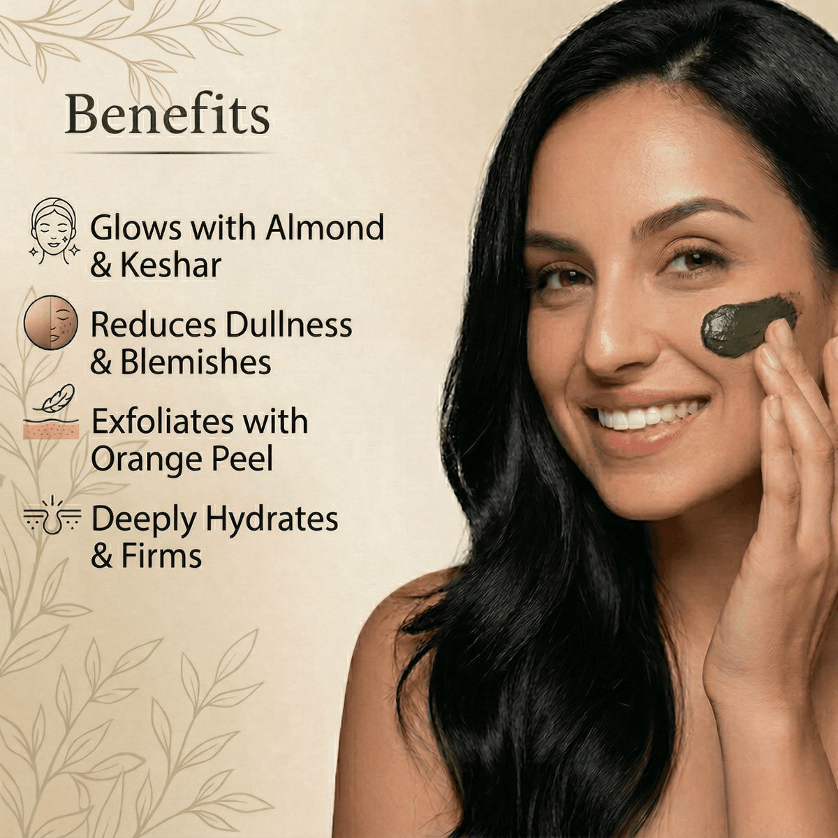 Me N Me Ayurvedic Face Pack | Chandra Laep Amritanubhuti | 100ml - ME N ME AYURVEDA